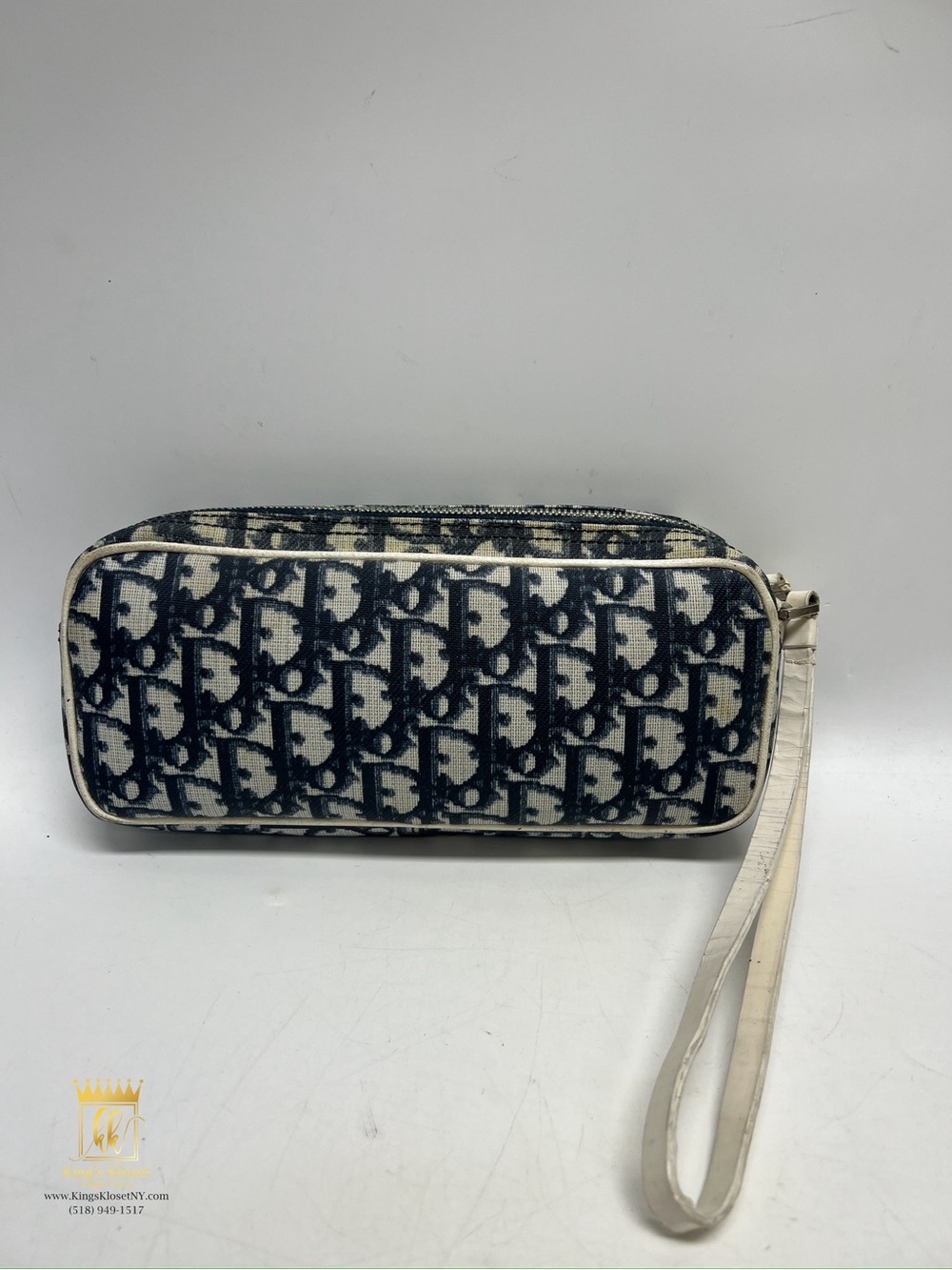Dior monogram Trotter #1 pouch/wristlet - Picture 2 of 14